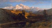 William Keith Sierra Nevada Mountains oil painting artist